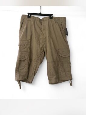 Mens New with tag George Cargo Shorts in Khaki size 38